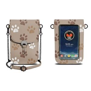 NWOT Save the girls Paw Print Crossbody Bag/Phone Case